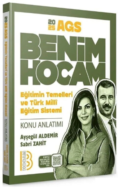 2025 MEB-AGS Eğitimin Temelleri ve Türk Milli Eğitim Sistemi Konu Anlatımı Benim Hocam Yayınları Zeta Fotokopi