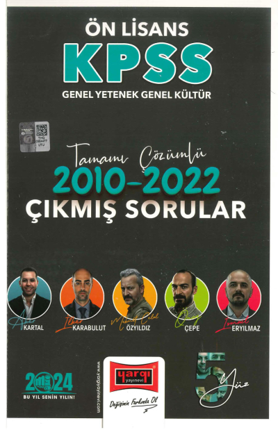 ÖNLİSANS 2010-2022 TAMAMI ÇÖZÜMLÜ ÇIKMIŞ SORULAR Zeta Fotokopi