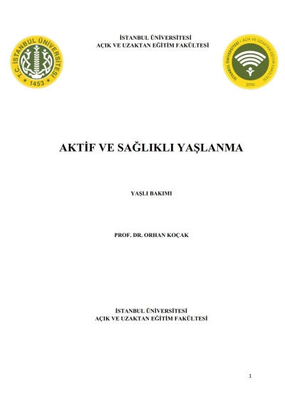 Aktif ve Sağlıklı Yaşlanma Zeta Fotokopi