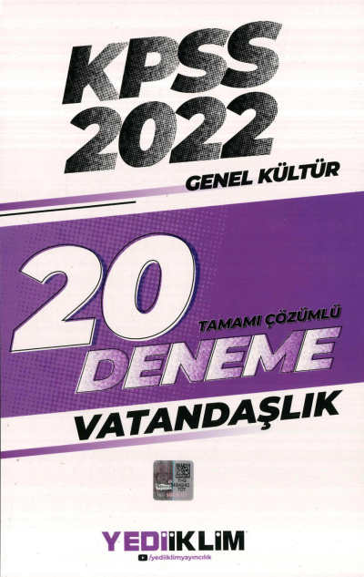 VATANDAŞLIK 20 DENEME ÇÖZÜMLÜ Zeta Fotokopi