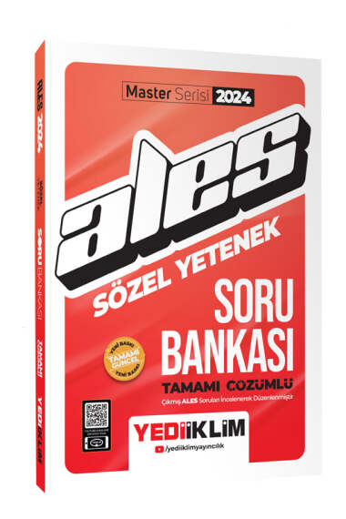 2024 ALES Sözel Yetenek Tamamı Çözümlü Soru Bankası