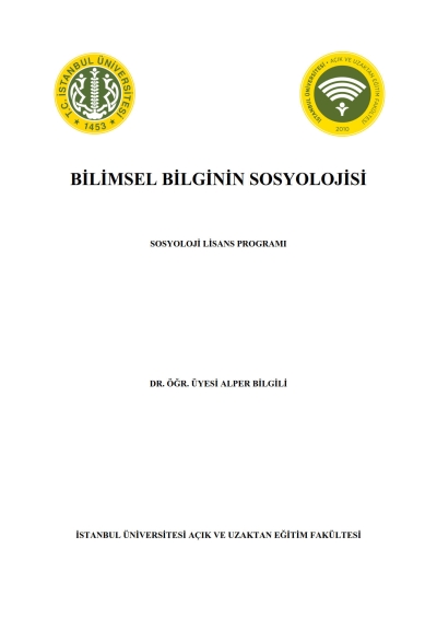 Bilimsel Bilginin Sosyolojisi Zeta Fotokopi