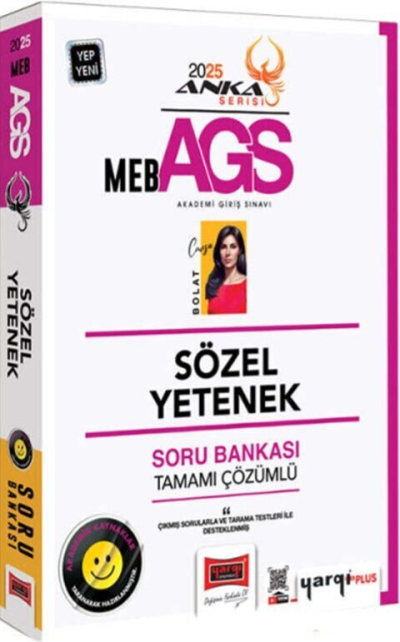 2025 MEB-AGS Anka Serisi Sözel Yetenek Tamamı Çözümlü Soru Bankası Yargı Yayınları Zeta Fotokopi