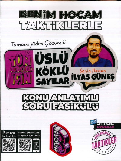 TAKTİKLERLE ÜSLÜ KÖKLÜ SAYILAR KONU ANLATIMLI SORU FASİKÜLÜ