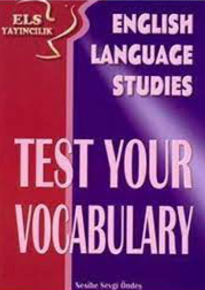 ENGLISH LANGUAGE STUDIES TEST YOUR VOCABULARY Zeta Fotokopi