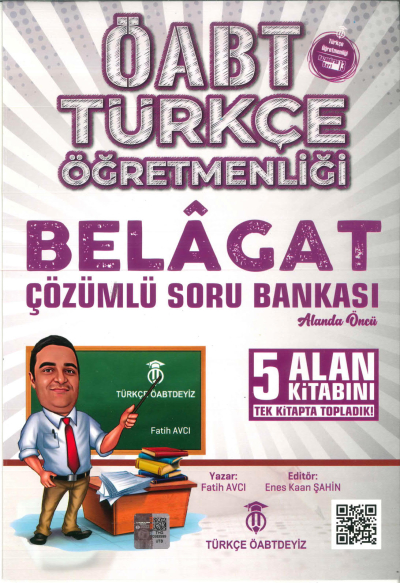 ÖABT TÜRKÇE ÖĞRETMENLİĞİ BELAGAT ÇÖZÜMLÜ SORU BANKASI Zeta Fotokopi
