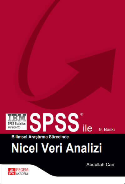 SPSS ile Bilimsel Araştırma Sürecinde Nicel Veri Analizi Pegem Yayınları Zeta Fotokopi