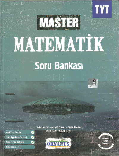 TYT MATEMATİK MASTER SORU BANKASI