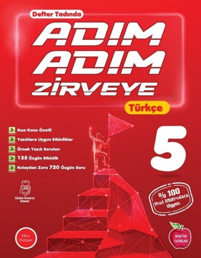 5. Sınıf Adım Adım Zirveye Türkçe Konu Anlatımlı Soru Bankası Newton Yayınları Zeta Fotokopi