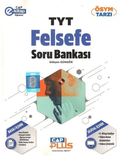 TYT Felsefe Soru Bankası Çap Yayınları Zeta Fotokopi