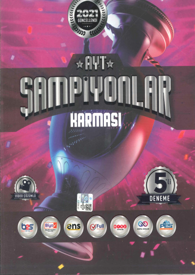 AYT Şampiyonlar Karması 5 li Deneme Zeta Fotokopi