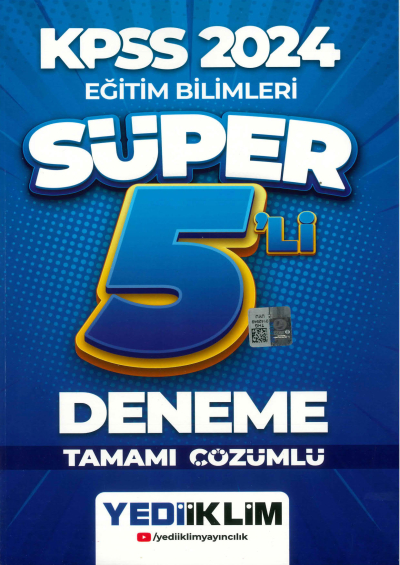 SÜPER 5'lİ DENEME TAMAMI ÇÖZÜMLÜ Zeta Fotokopi