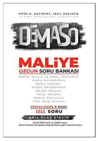 Anıl Ulaş Girgin KPSS A Grubu DEMASO Maliye Özgün Soru Bankası Anıl Ulaş Girgin Zeta Fotokopi