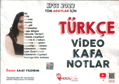TÜRKÇE VİDEO KAFA NOTLAR Zeta Fotokopi