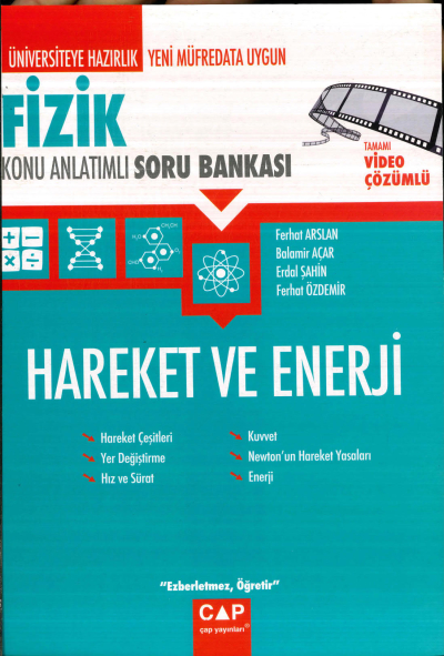 TYT-AYT FİZİK HAREKET VE ENERJİ KONU ANLATIMLI SORU BANKASI Zeta Fotokopi