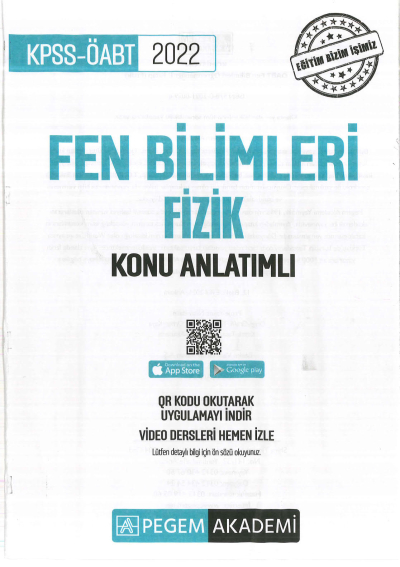 FEN BİLİMLERİ KONU ANLATIMI FİZİK Zeta Fotokopi