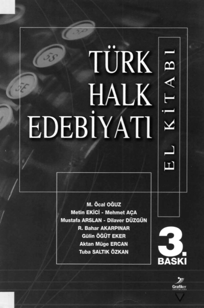 Türk Halk Edebiyatı El Kitabı Zeta Fotokopi
