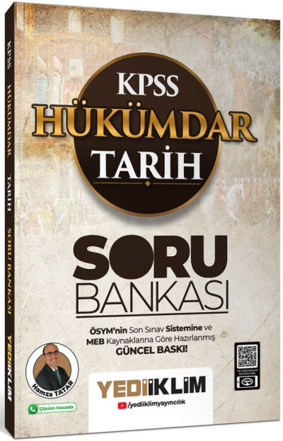 KPSS Tarih Hükümdar Soru Bankası Yediiklim Yayınları Zeta Fotokopi