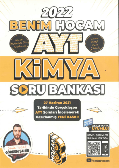 AYT Kimya Soru Bankası Zeta Fotokopi