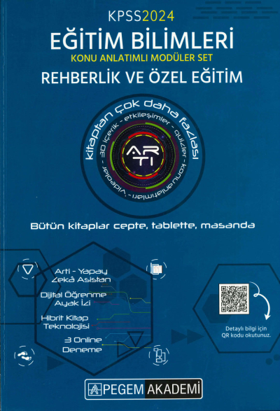 REHBERLİK VE ÖZEL EĞİTİM KONU ANLATIMLI MODÜLER SET