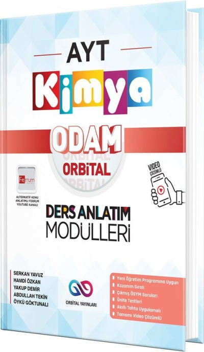 AYT Kimya Ders Anlatım Modülleri Orbital Yayınları Zeta Fotokopi