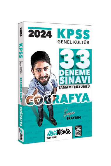 2024 KPSS GK Coğrafya Tamamı Çözümlü 33 Deneme Sınavı HocaWebde Yayınları Zeta Fotokopi