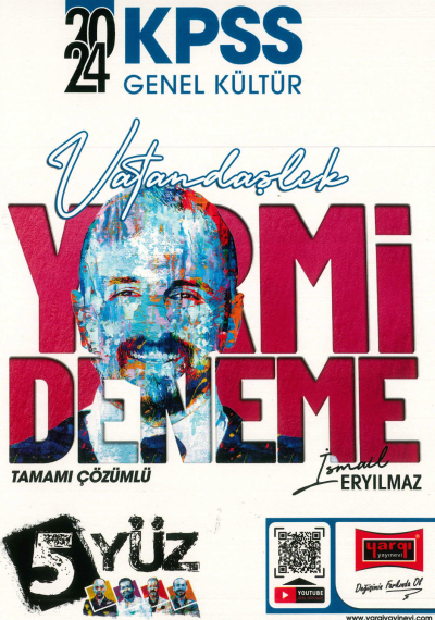 VATANDAŞLIK 20 DENEME TAMAMI ÇÖZÜMLÜ (5YÜZ)