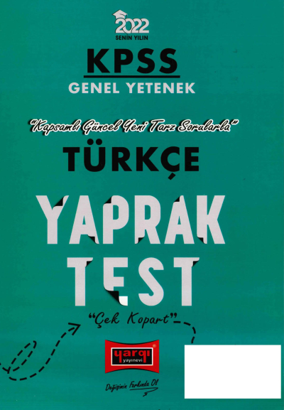 TÜRKÇE YAPRAK TEST