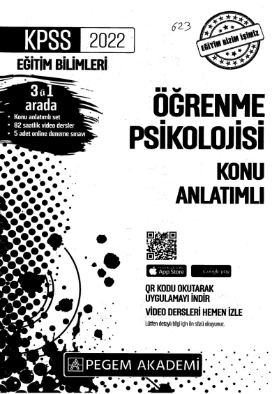 2022 KPSS Eğitim Bilimleri ÖĞRENME PSİKOLOJİSİ KONU ANLATIM Zeta Fotokopi