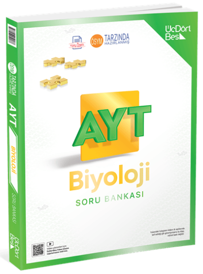 2026 AYT Biyoloji Konu Özetli Soru Bankası Üç Dört Beş Yayınları Zeta Fotokopi