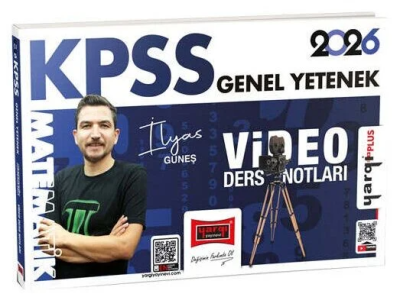 2026 KPSS Matematik Video Ders Notları İlyas Güneş Yargı Yayınları Zeta Fotokopi