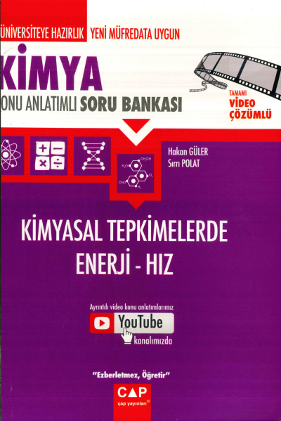 KİMYA KİMYASAL TEPKİMELERDE ENERJİ - HIZ KONU ANLATIMLI SORU BANKASI Zeta Fotokopi