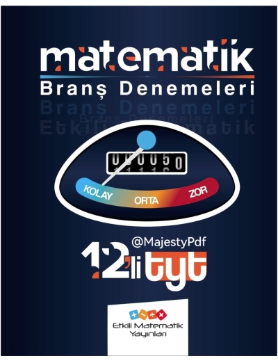 TYT Matematik 12 li Branş Denemeleri Etkili Matematik Yayınları Zeta Fotokopi