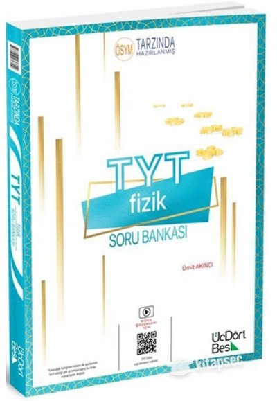 TYT Fizik Soru Bankası 2024 Model Zeta Fotokopi