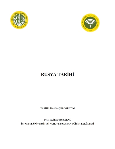 Rusya Tarihi Zeta Fotokopi