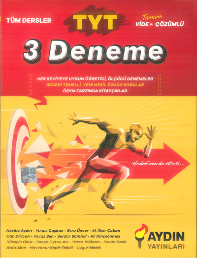 TYT TÜM DERSLER 3 DENEME