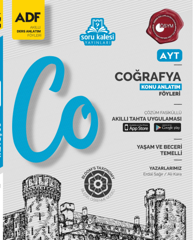 Soru Kalesi AYT Coğrafya Konu Anlatım Föyü Zeta Fotokopi
