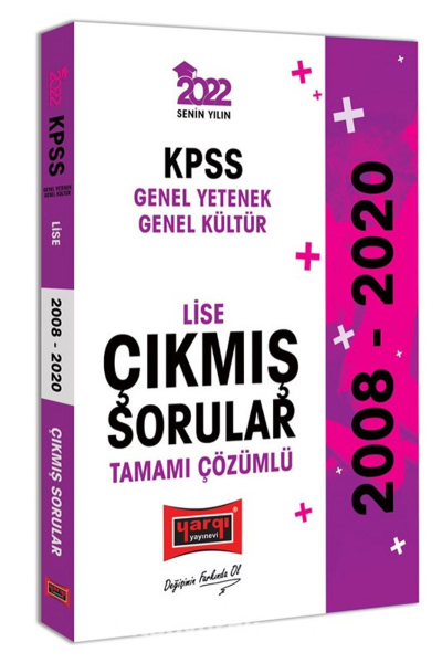 KPSS Genel Yetenek Genel Kültür Lise Tamamı Çözümlü Çıkmış Sorular 2008-2020 Zeta Fotokopi