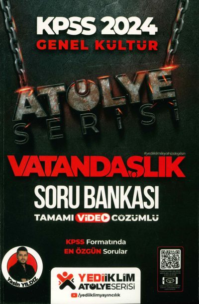 VATANDAŞLIK SORU BANKASI TAMAMI VİDEO ÇÖZÜMLÜ ATÖLYE SERİSİ Zeta Fotokopi