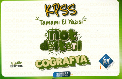 COĞRAFYA TAMAMI EL YAZISI NOT DEFTERİ Zeta Fotokopi