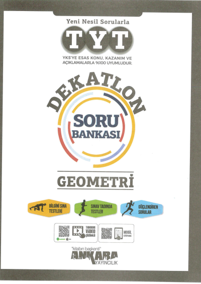TYT GEOMETİ DEKATLON SORU BANKASI Zeta Fotokopi