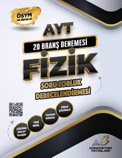 AYT Fizik 20 Kondisyon Denemesi Kondisyon Yayınları Zeta Fotokopi