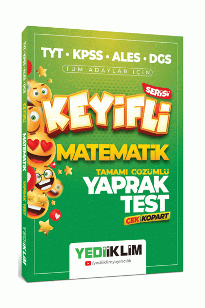 Keyifli Matematik Tamamı Çözümlü Yaprak Test Çek Kopart Zeta Fotokopi