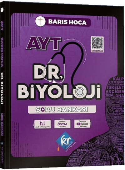 Barış Hoca AYT Dr. Biyoloji Soru Bankası KR Akademi Zeta Fotokopi