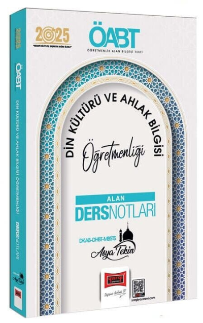 2025 ÖABT DKAB DHBT MBSTS Din Kültürü ve Ahlak Bilgisi Öğretmenliği Video Ders Notları (Asya Tekin) Yargı Yayınları Zeta Fotokopi