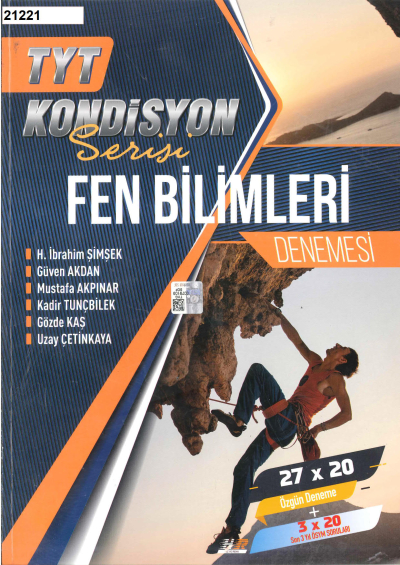 TYT Fen Bilimleri Kondisyon 27x20 Deneme Zeta Fotokopi