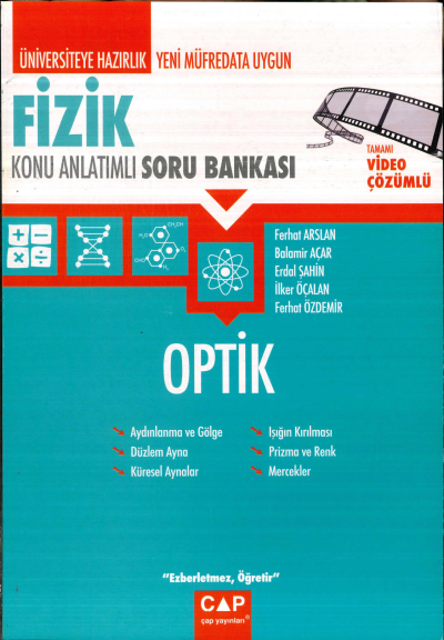 TYT-AYT FİZİK OPTİK KONU ANLATIMLI SORU BANKASI Zeta Fotokopi