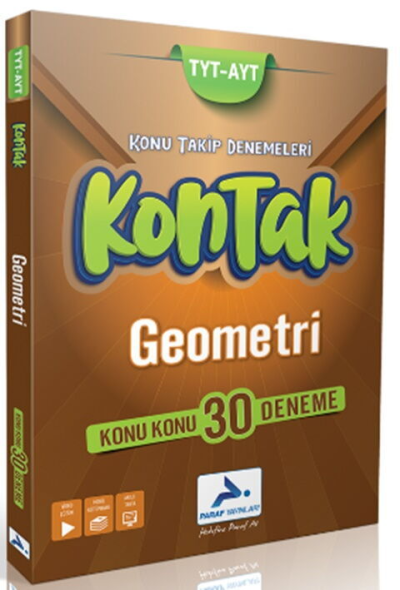 TYT-AYT Geometri Kontak Deneme Paraf Yayınları Zeta Fotokopi