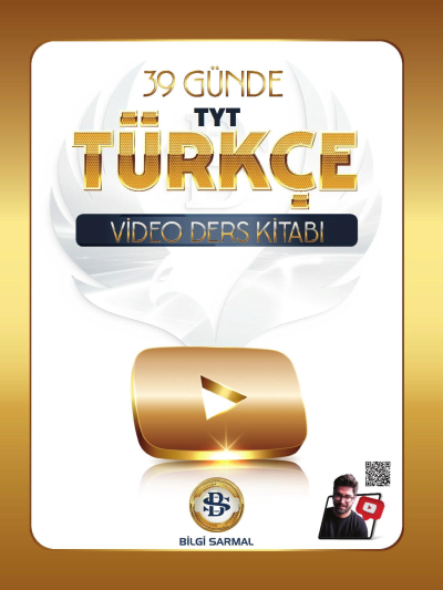TYT Türkçe 39 Günde Video Ders Kitabı Bilgi Sarmal Zeta Fotokopi