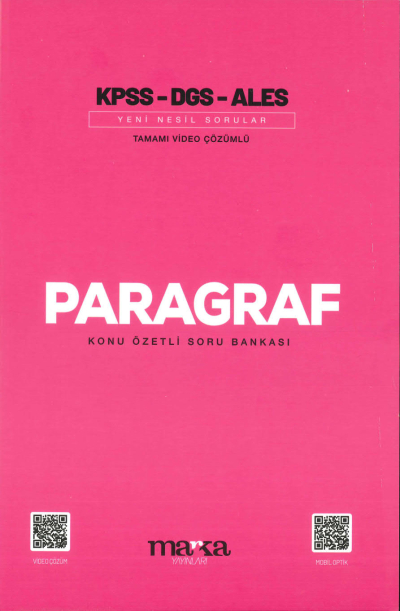 PARAGRAF KONU ÖZETLİ SORU BANKASI Zeta Fotokopi